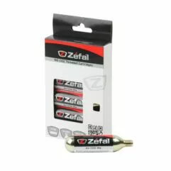 6 CARTUCHOS DE AIRE CO2 ZEFAL CON ROSCA 16 G